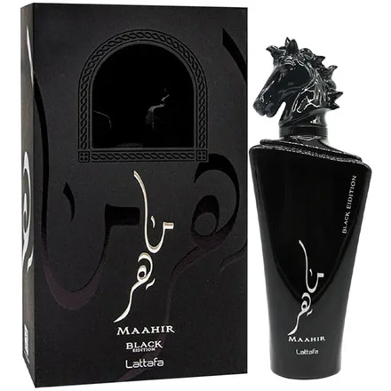 Perfume Lattafa Maahir Black Eau Parfum Unissex 100ml