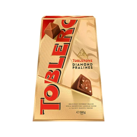 Chocolate Toblerone Diamond Pralines 300g