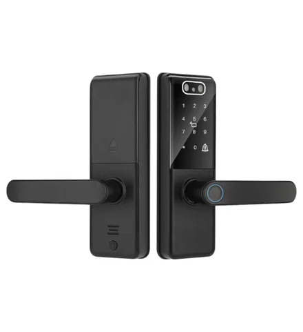 FECHADURA DIGITAL S850MAX FACE/APP/SENHA/CARTÃO/CHAVE PRETO