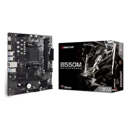 Placa Mae Biostar Socket AM4 Chipset B550 Atx