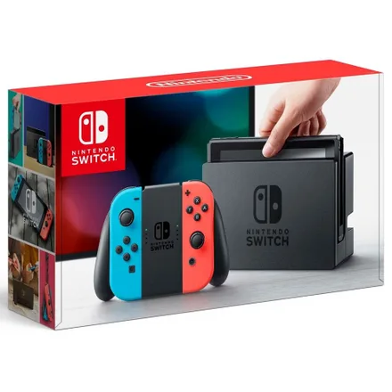CAIXA VAZIA NINTENDO SWITCH NEON