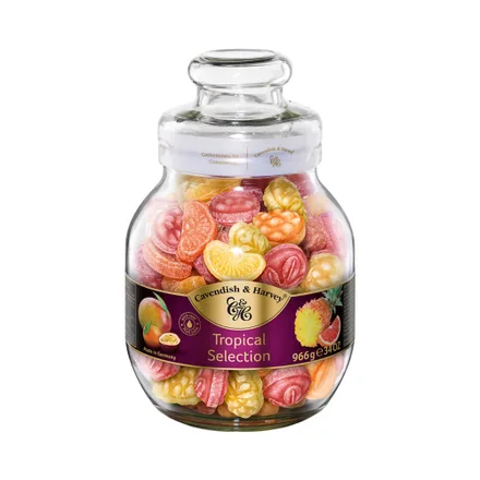 Caramelos Cavendish Harvey Tropical Selection 966g