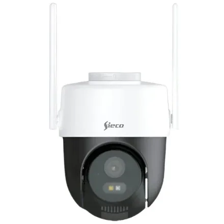 SIECO CAMARA IP S38PT MINI DOME 1080P EXTERIOR/WIFI BLANCO/NEGRO