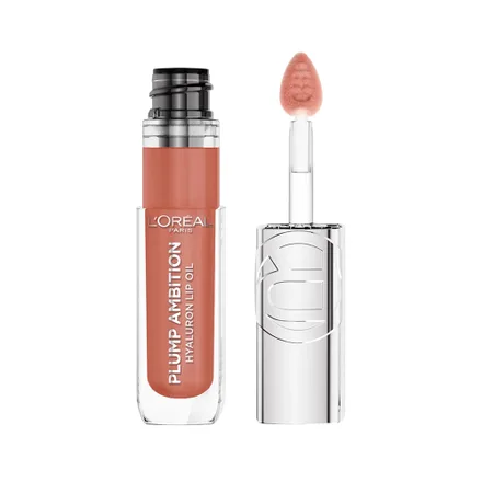 Aceite Labial Oreal Plump Ambition Hyaluron 641 Latte Glace 5ml