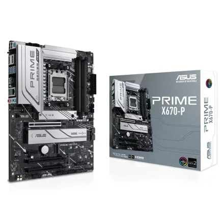 Placa Mae Prime X670 Ddr 5 Socket AM5 Chipset Atx