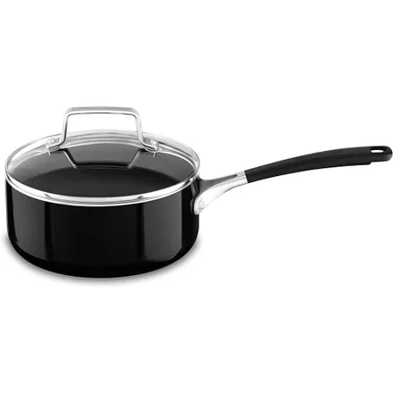 Panela KitchenAid KC2A20PLOB Com Tampa Antiaderente 1.9L – Preto