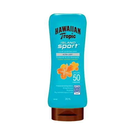 Protector Solar Hawaiian Tropic Island Sport Ultra Light Fps 50 240ml