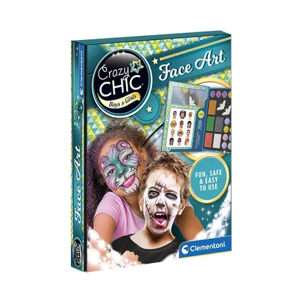 Kit De Juego Clementoni Crazy Chic Boys & Girls 18605 Face Art