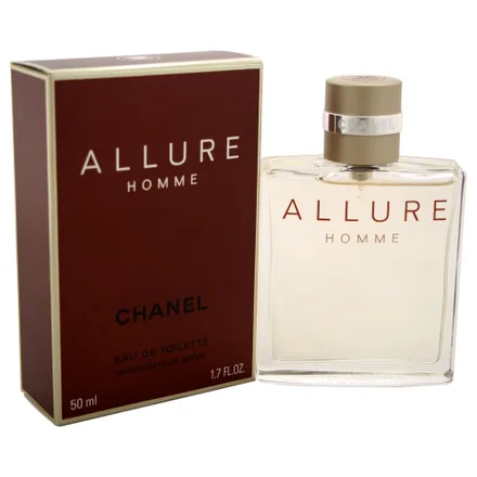 Perfume Chanel Allure Homme Eau Toilette Masculino 50ml
