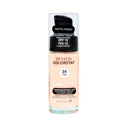 Base Liquida Revlon Colorstay Combination Oily Skin 200 Nude 30ml