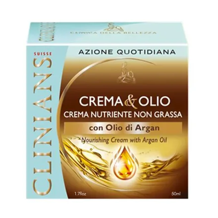Crema Facial Clinians Olio Nutriente Non Grasa 50ml