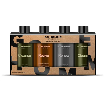 Gel de Baño Luxury Bathing GC Homme Kit GCH2362004 - 4x150mL