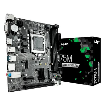 Placa Mae Up Gamer B75M Ddr 3 Socket Lga 1155 Chipset B75 Atx