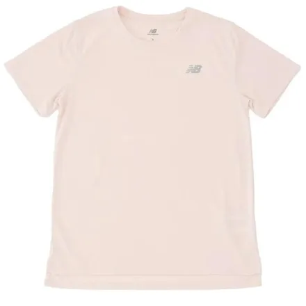 Camiseta New Balance Feminino Poly Tee Sport Essentials M Rosa – WT41222OUK