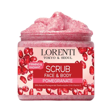 Exfoliante Lorenti Face Body Pomegranate 500ml