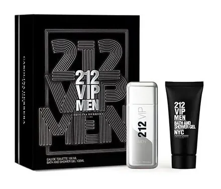 Carolina Herrera 212 Vip Masculino Eau Toilette Plus 100ml 10ml