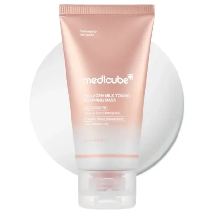 Mascara Facial Medicube Collagen Milk Toning Wrapping 75ml