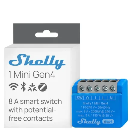 Shelly Interruptor 4 1 Mini 8A 110