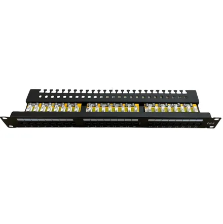 Cat 6 Patch Panel 24 Portas RJ45 Jz 3