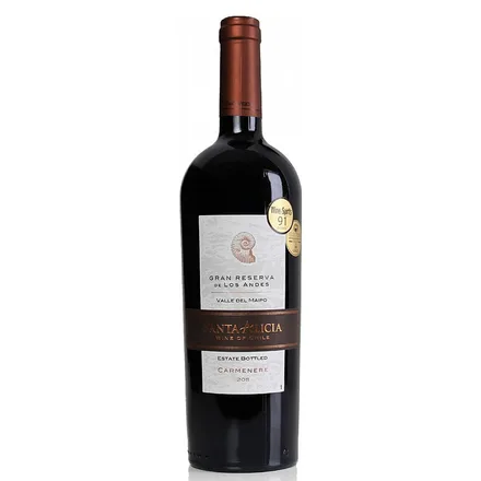 Vino Chileno Tinto Santa Alicia Gran Reserva Merlot 750ml