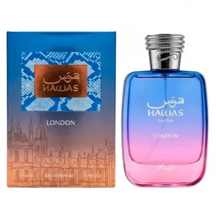 Perfume Rasasi Hawas London Eau Parfum Unissex 100ml