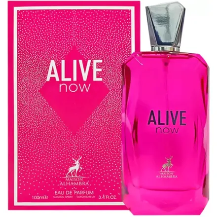 Perfume Maison Alhambra Alive Now Eau Parfum Feminino 100ml