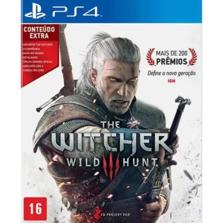 Jogo Witcher 3 Wild Hunt PS4