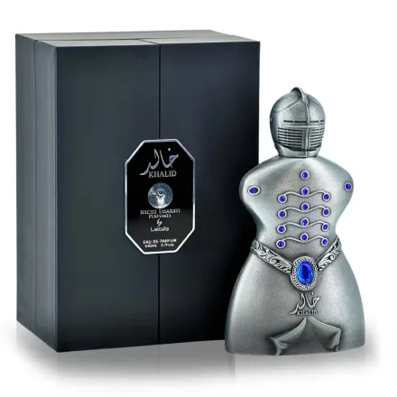 Perfume Lattafa Niche Emarati Khalid Eau Parfum Unissex 80ml