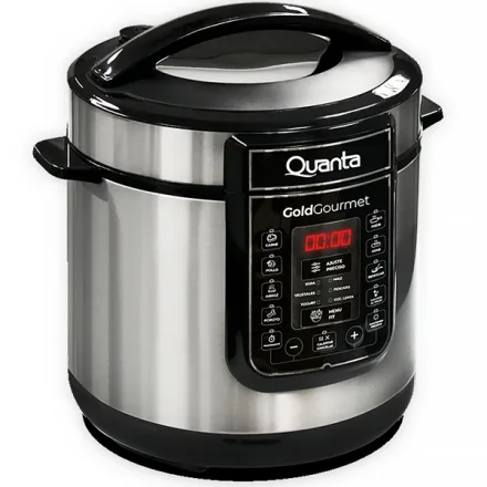 Panela Pressao Eletrica Quanta Goldgourmet 1000 Watts 6 Litros