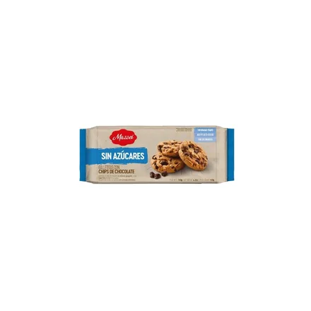 GALLETITAS CON CHIPS DE CHOCOLATE MAZZEI SIN AZUCARES