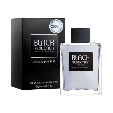 Perfume Masculino Antonio Banderas Black Seduction Edt 200ml