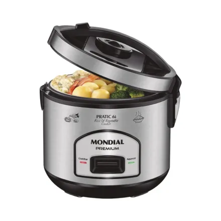 Mondial Olla Electrica Arroz Vapor Pe 43 6X Pratic 6I