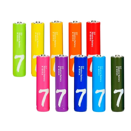 Pilha Alcalina Aaa Rainbow Batteries LR03 10