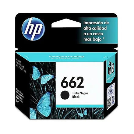 Cartucho Hp 662 Preto 2ml