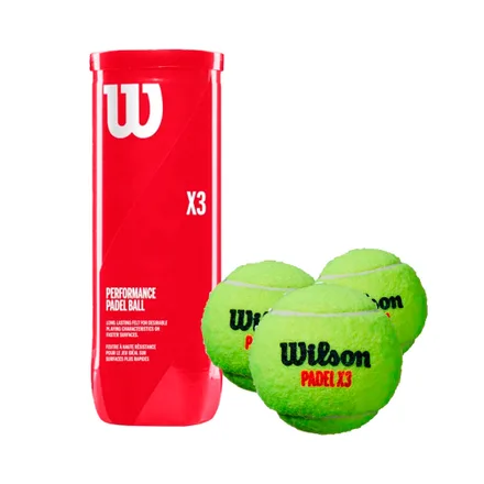 Pelotas Padel Wilson Performance X3