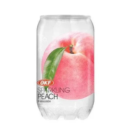 Okf Bebida Carbonatada Sparkling Sabor Durazno Peach Drink 350ml
