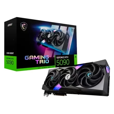 Placa Video Msi Gaming Trio Oc Geforce Rtx 5090 Gddr 7 912 V530 32GB