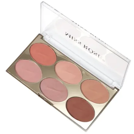 Miss Paleta Rubor 6 Colores 017 2