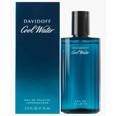 Perfume Davidoff Cool Water Eau Toilette Masculino 75ml