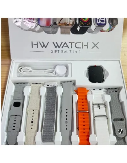 Smartwatch Hw Presente 7 Pulseiras Chatgpt Plus Android Ios Ma