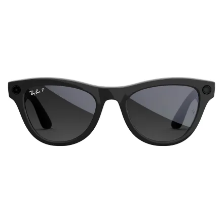 Oculos Sol Ray Ban Skyler 2 Meta Ia Brilhante Polarizado Gradiente 32GB