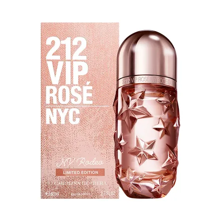 Carolina Herrera 212 Vip Rose Ny Rodeo Femenino Eau Parfum 80ml