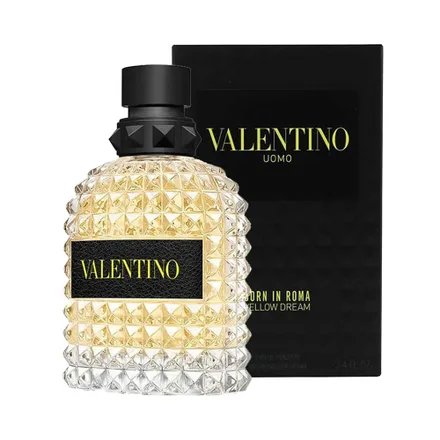 Perfume Valentino Uomo Born In Roma Yellow Eau Toilette 100ml