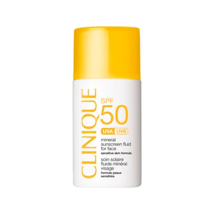 Protector Solar Clinique Mineral Fluid Face Spf 50 30ml