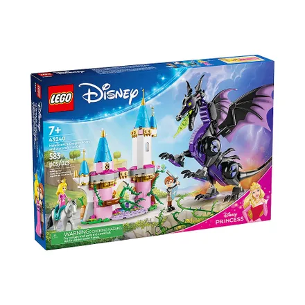 Juguete Construccion Lego Disney Maleficent Dragon Form Castle 583 Piezas