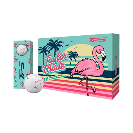 Pelotas Golf Taylormade TP5 Flamingo 12