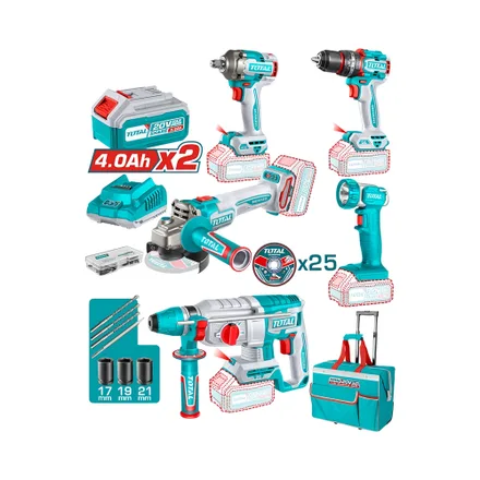 Set Herramientas Industriales Total 5 Piezas