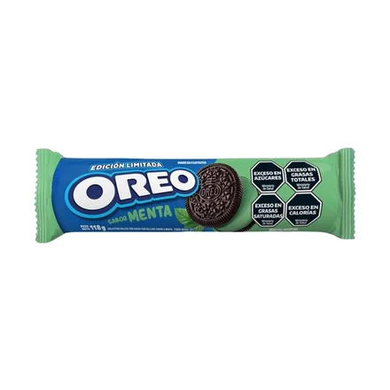 Galletitas Oreo Menta 118g
