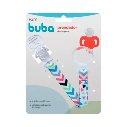 Prendedor De Chupete Shapes Buba 08558