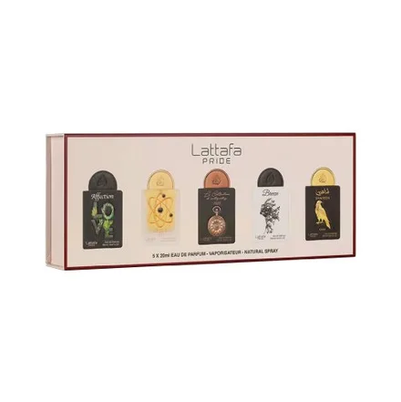 Lattafa Pride 1 Unisex 5 Unid Agatres 20ml